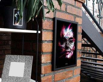 Björk - Poster/Art Print - Picture in 5 sizes - by martmilet
