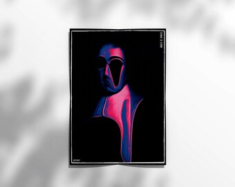Spinoza "Melting Memory" - Poster - Art Print / Picture in 5 sizes - by martmilet