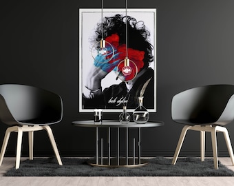 Bob Dylan - Poster/Art Print - Picture in 5 sizes - by martmilet