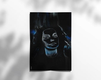 Björk "Aurora" - Poster/Art Print - Picture in 5 sizes - by martmilet