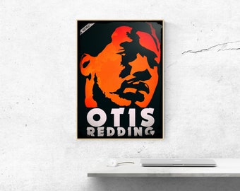 Otis Redding - Poster/Art Print - Picture in 5 sizes - by martmilet