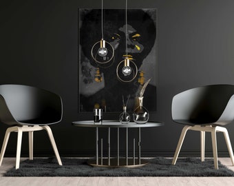 Nina Simone "Golden" - Poster/Art Print - Picture in 5 sizes - by martmilet