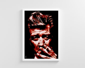 David Lynch "dreaming" - Poster/Art Print - Picture in 5 sizes - by martmilet
