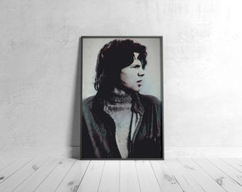 Nick Drake - "9" - Poster - Art Print / Picture in 5 Sizes - by martmilet