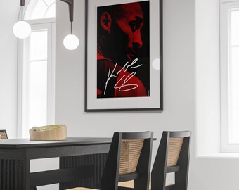 Kobe Bryant - Poster/Art Print - Picture in 5 sizes - by martmilet