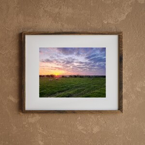 Serene Sheep Sunset Print (Digital Download)