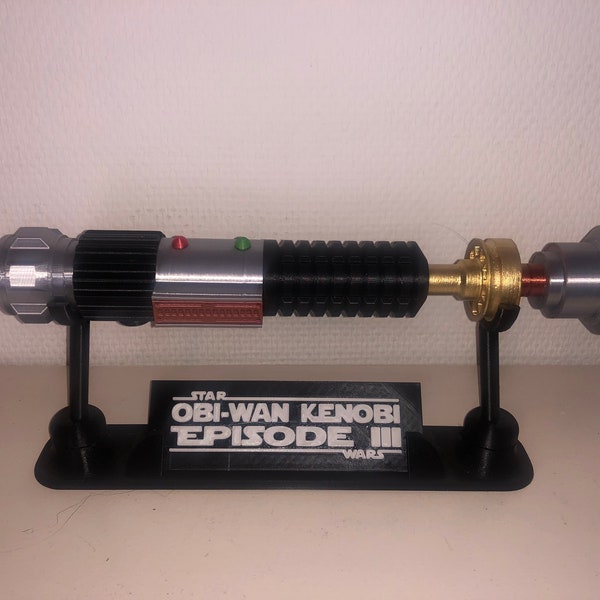 Lightsaber inspired by that of Obi Wan Kenobi in episode III