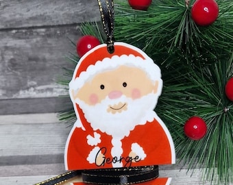 Christmas bauble, Christmas height bauble, keepsake bauble, Christmas decor, tree baubles, Christmas ribbon bauble, personalised baubles