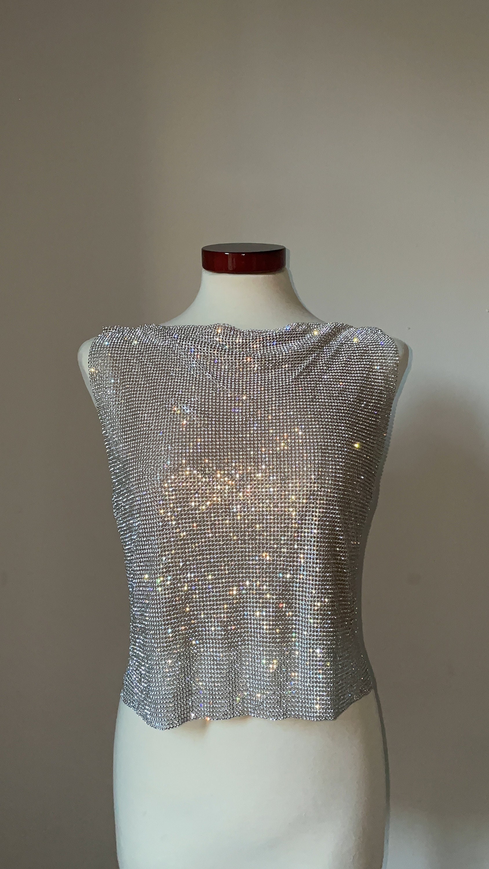 Girls silver sequin top discount