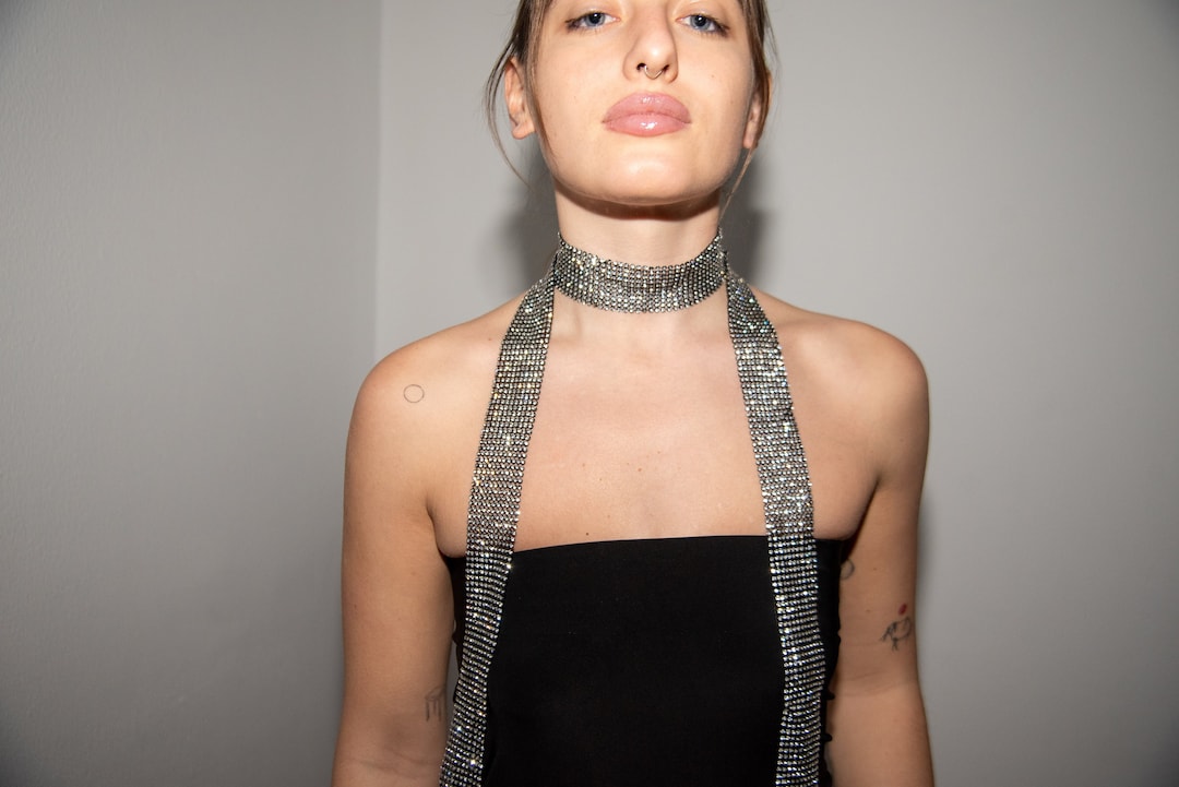 トップス josemoon scarf choker tops SCARF CHOKER TOPS(F WHITE): TOPSjosemoon