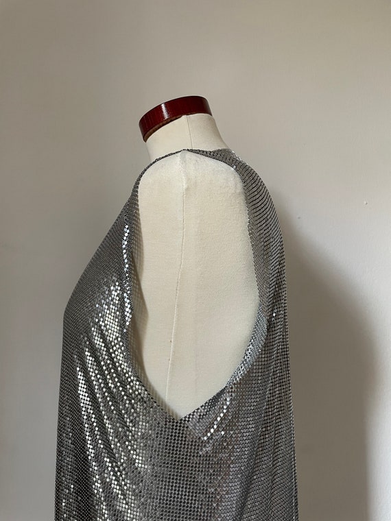 Metal Tank Top | Chainmail Mesh Y2K 2000s Party Going Out