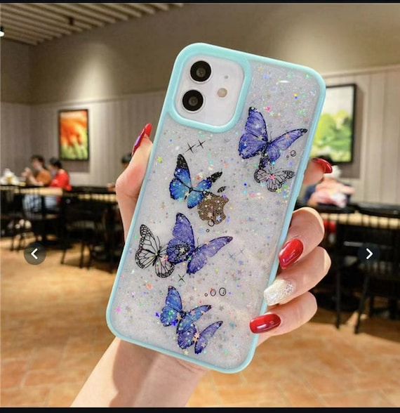Purple Butterflies Butterfly Phone Case for iPhone 14 ProMax 13 12