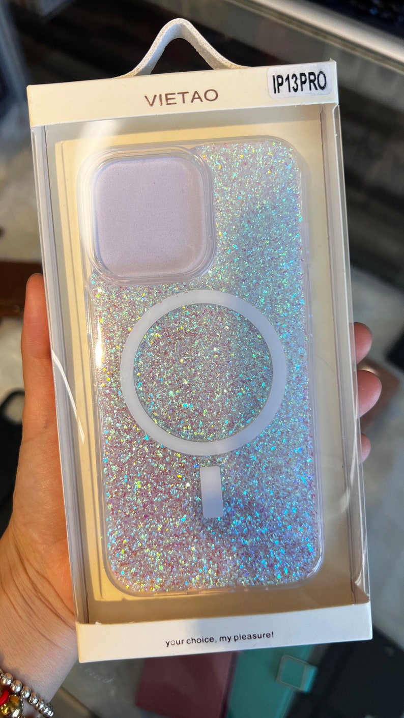 Iphone 13 Magsafe Case Glitter Soft Case for Iphone Etsy