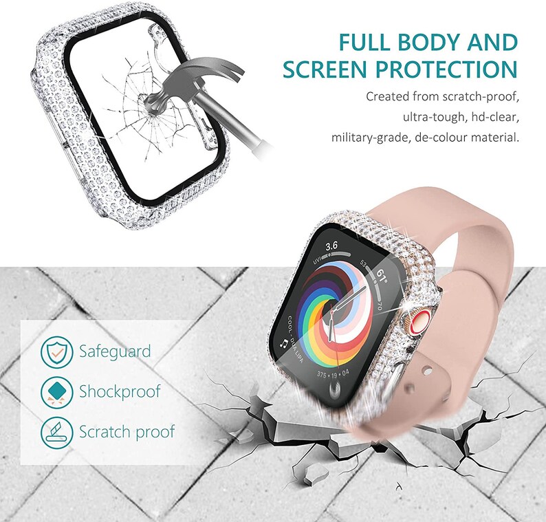 Apple Watch Case Cover 45mm Series 23456SE 44mm 42mm Etsy