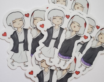 Love Yourself Double Chibi Uraume Shiori Himi Heian Era JJK Jujutsu Kaisen Sticker