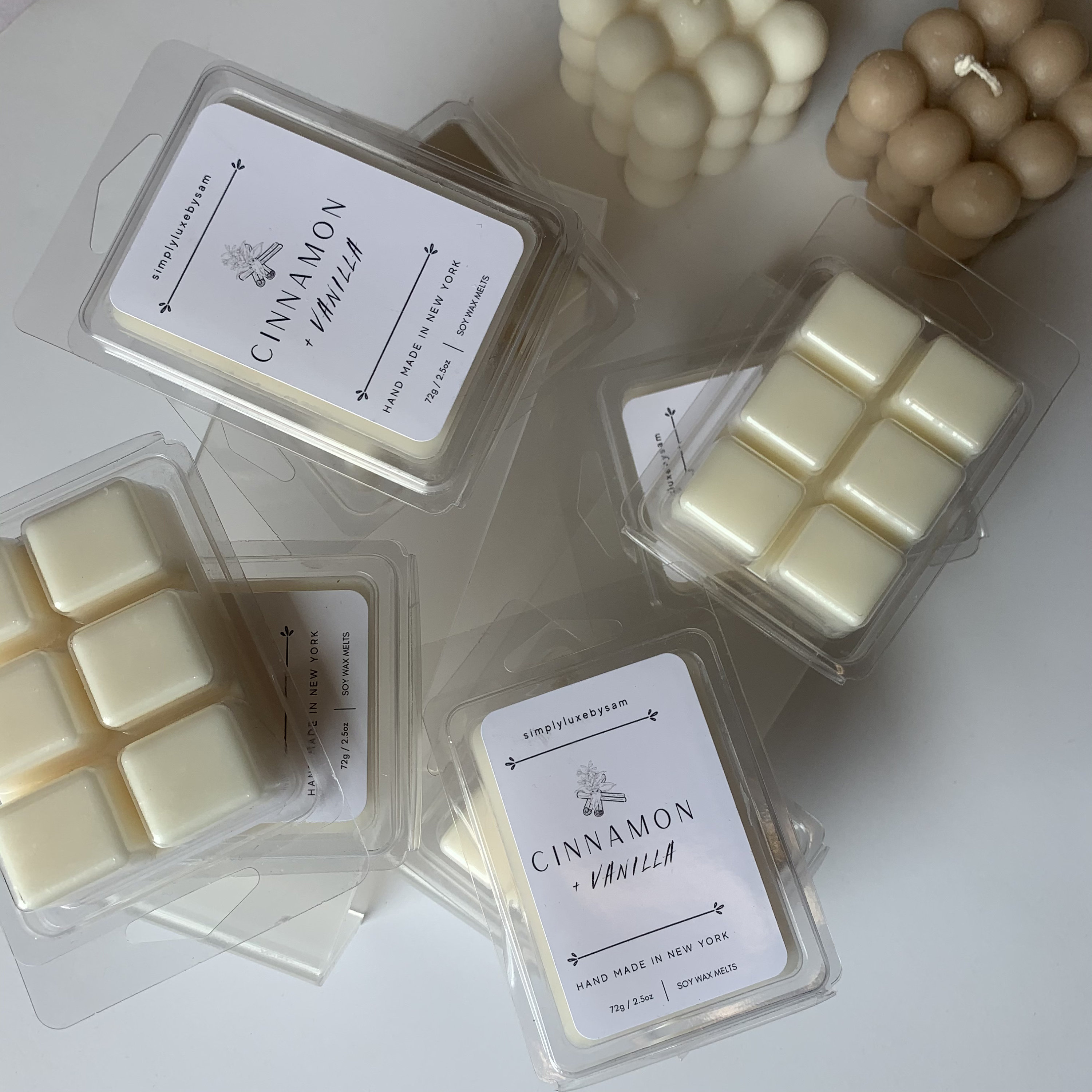 Candle Wax Melts Tart Melts Snap Bar 6 Piece Soy Wax Melts Etsy