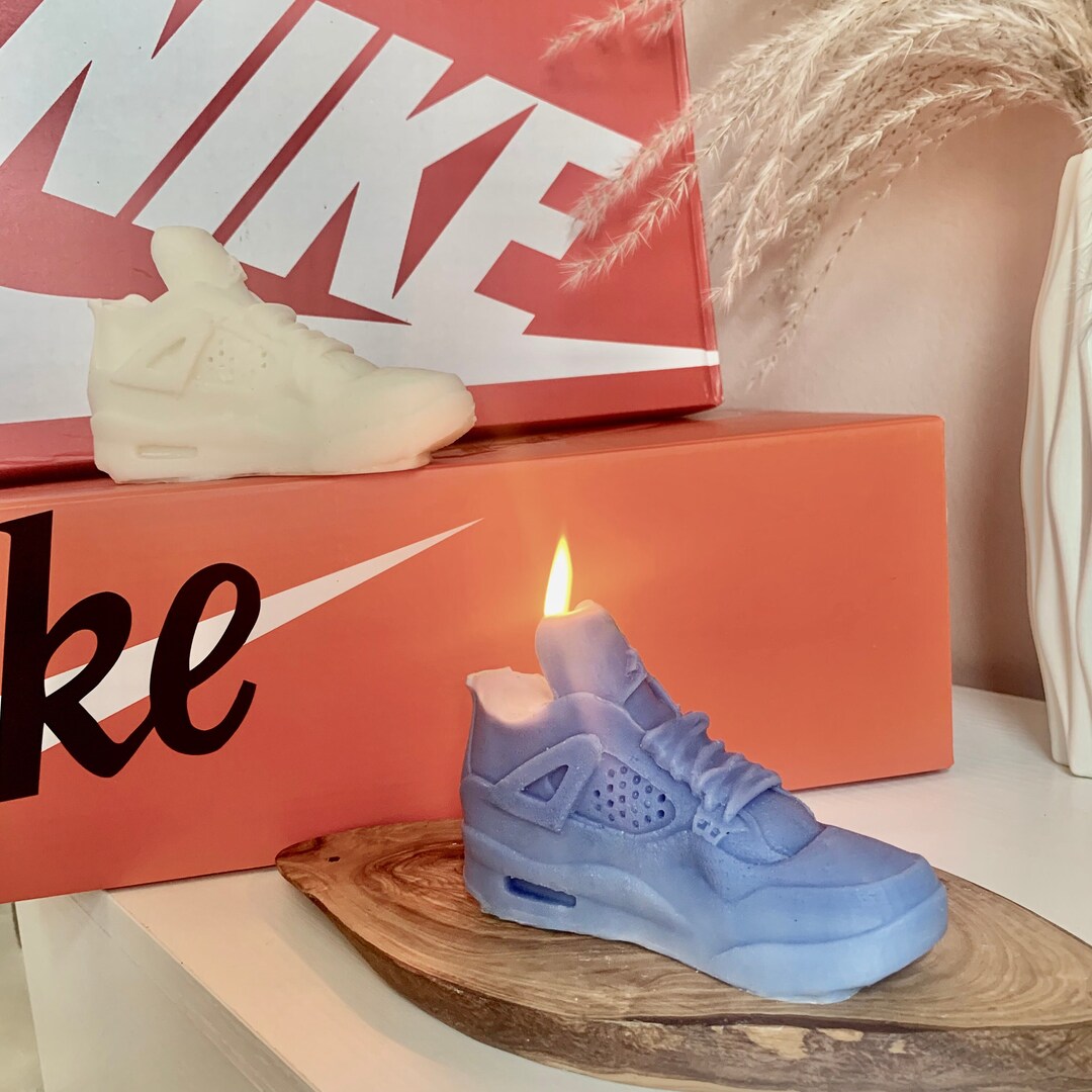Two Candle Nike Air Jordan Pair of Jordan Candles Candle Etsy