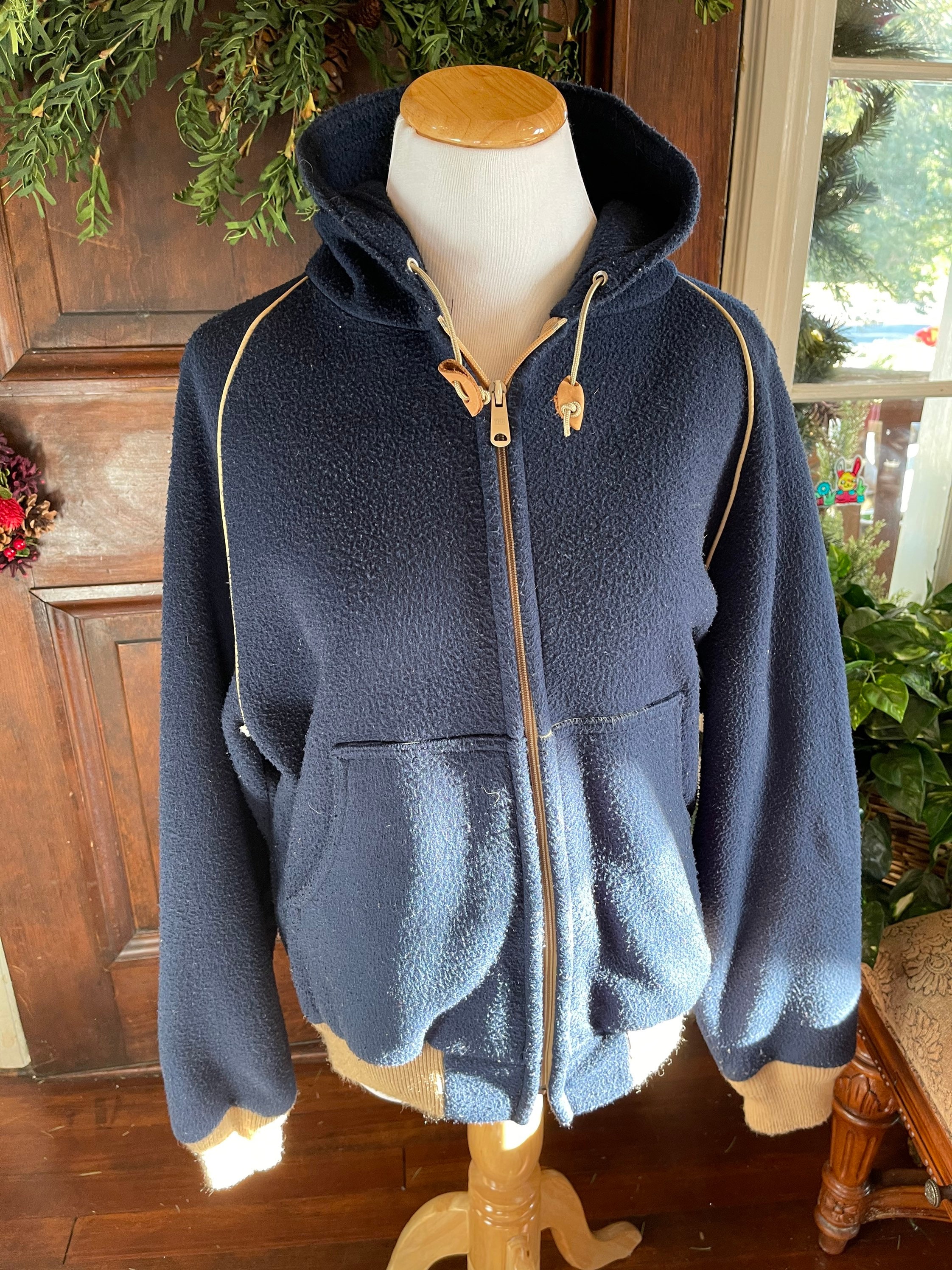 1960s Vintage Woolrich wool hoodie in womens small to medium Etsy