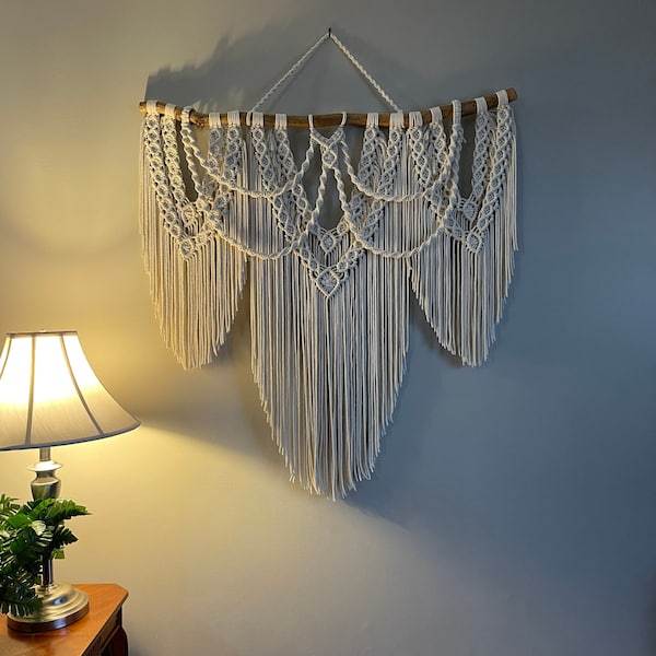 Large Macrame Wall Hanging Etsy Canada