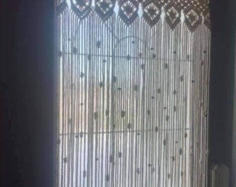 Macrame curtain / Macrame door curtain / window curtain