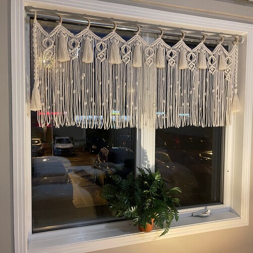Curtains Window Curtain Kitchen Valance Macramé Ireland Curtains Window Curtain Kitchen Valance, Curtains For Kitchen Window And Door