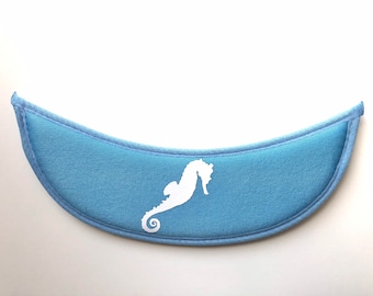 Strap-Free Eyeglass Visor: Golf, Beach, Walking Sun Shield