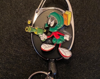 Marvin Martian Retractable Badge Reel