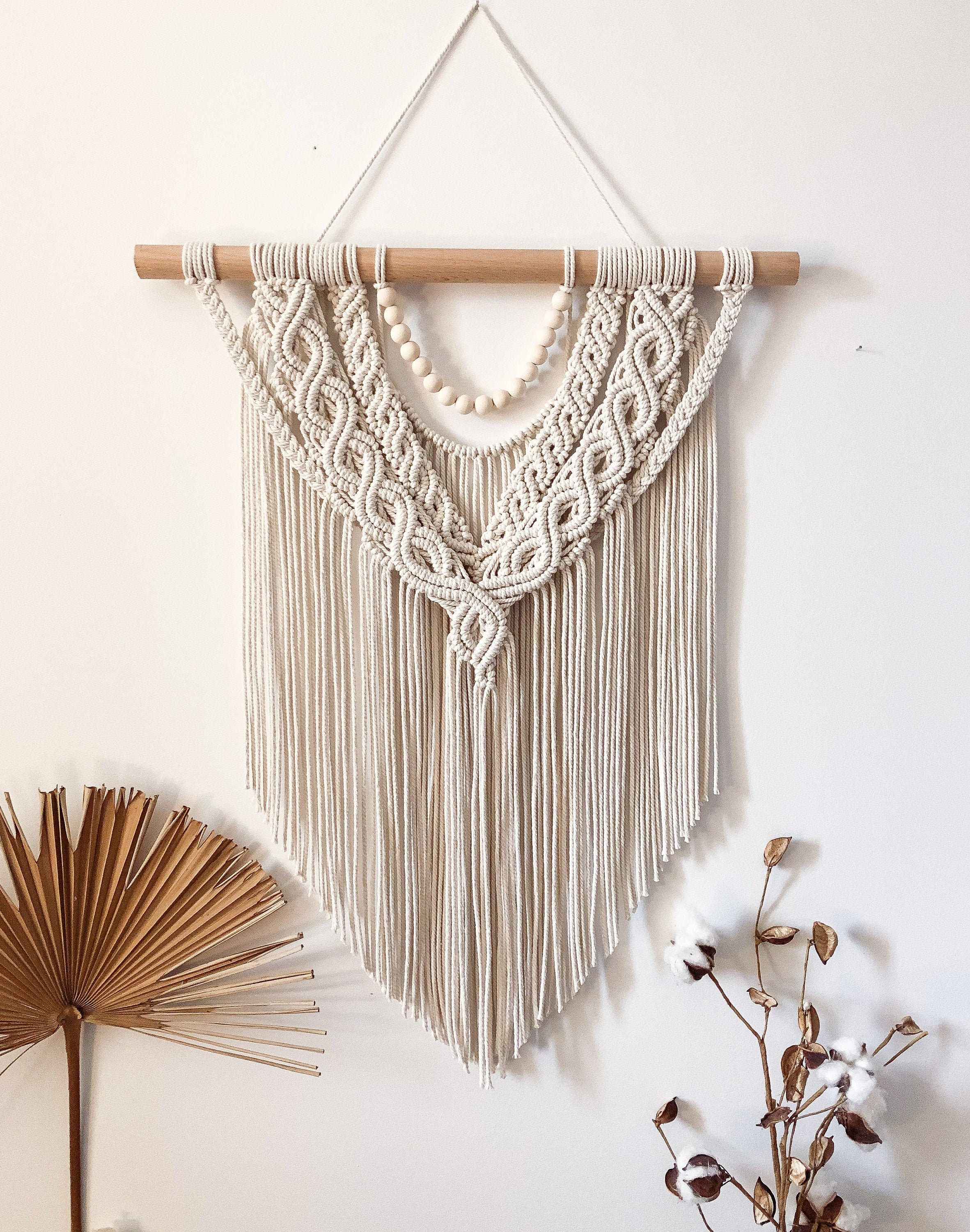 Grand Macramé Mural Indah