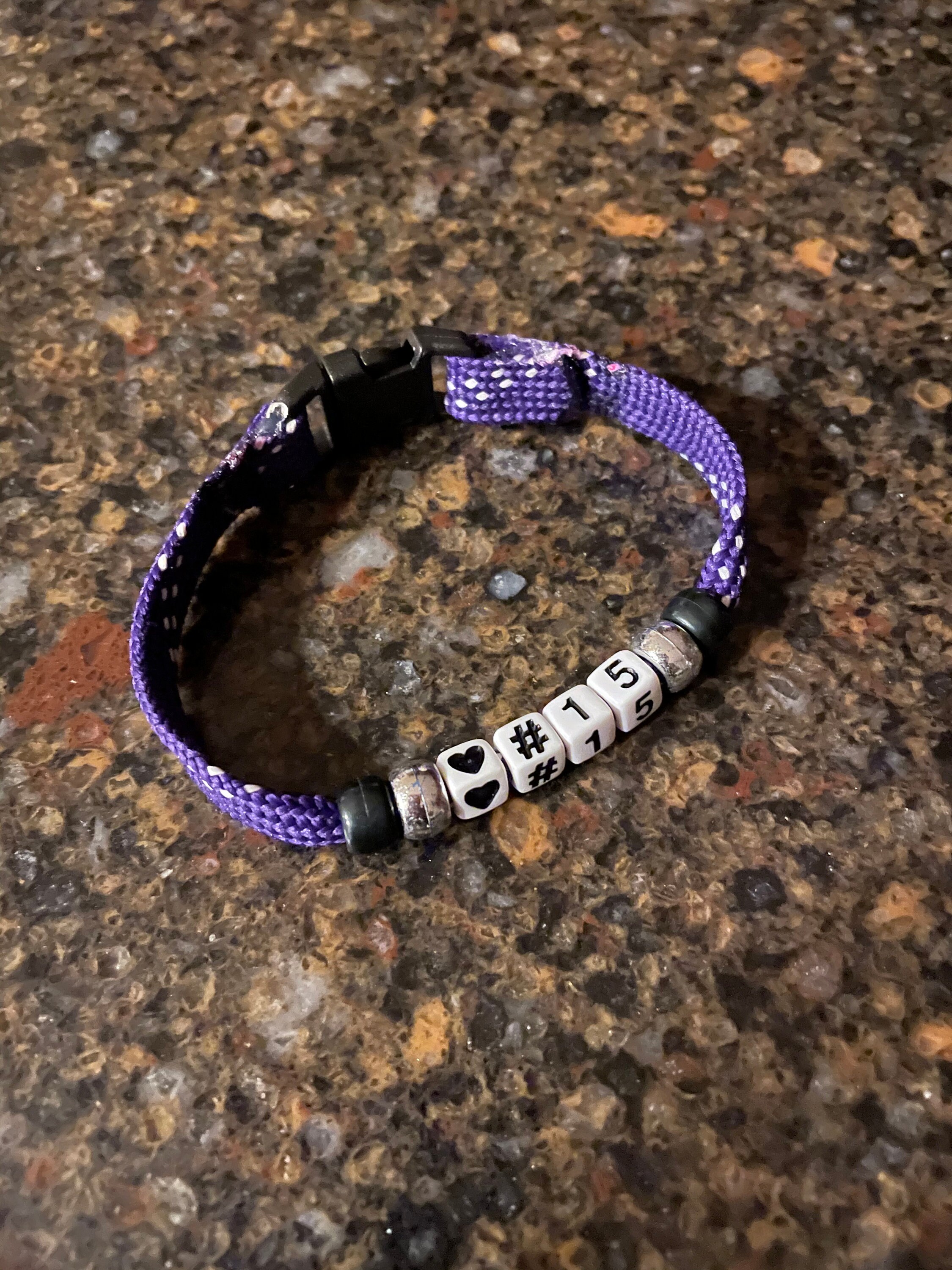 Custom Ice Hockey Skate Lace Bracelet. Etsy