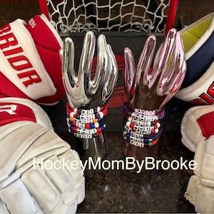 Custom Ice Hockey Skate Lace Bracelet.