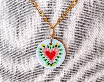 Kacey Musgraves Folky Heart Charm