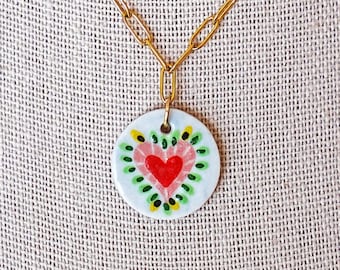 Kacey Musgraves Folky Heart Charm