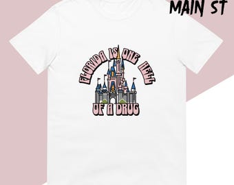 Koszulka Taylor Disney World – koszulka retro z tekstem Florydy