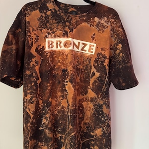 Distressed - The Bronze - Sunnydale California - Buffy the Vampire Slayer - Shirt - Bleached Black Shirt