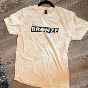Distressed - The Bronze - Sunnydale California - Buffy the Vampire Slayer - Shirt - Bleached Tan Shirt