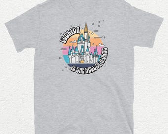 Florida!!! Swift Lyrik Disney Schloss Shirt