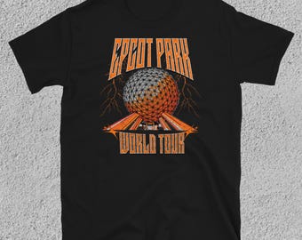 Epcot World Tour T-shirt – Disney geïnspireerd bandshirt