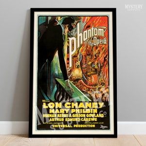 The Phantom of the Opera 1925 Vintage Horror Balcony Monster Movie Poster / Wall Decor Art Print #72