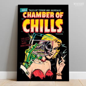 Chamber of Chills #19 Vintage Horror Comic Book Art Poster / Wall Decor Art Print #17