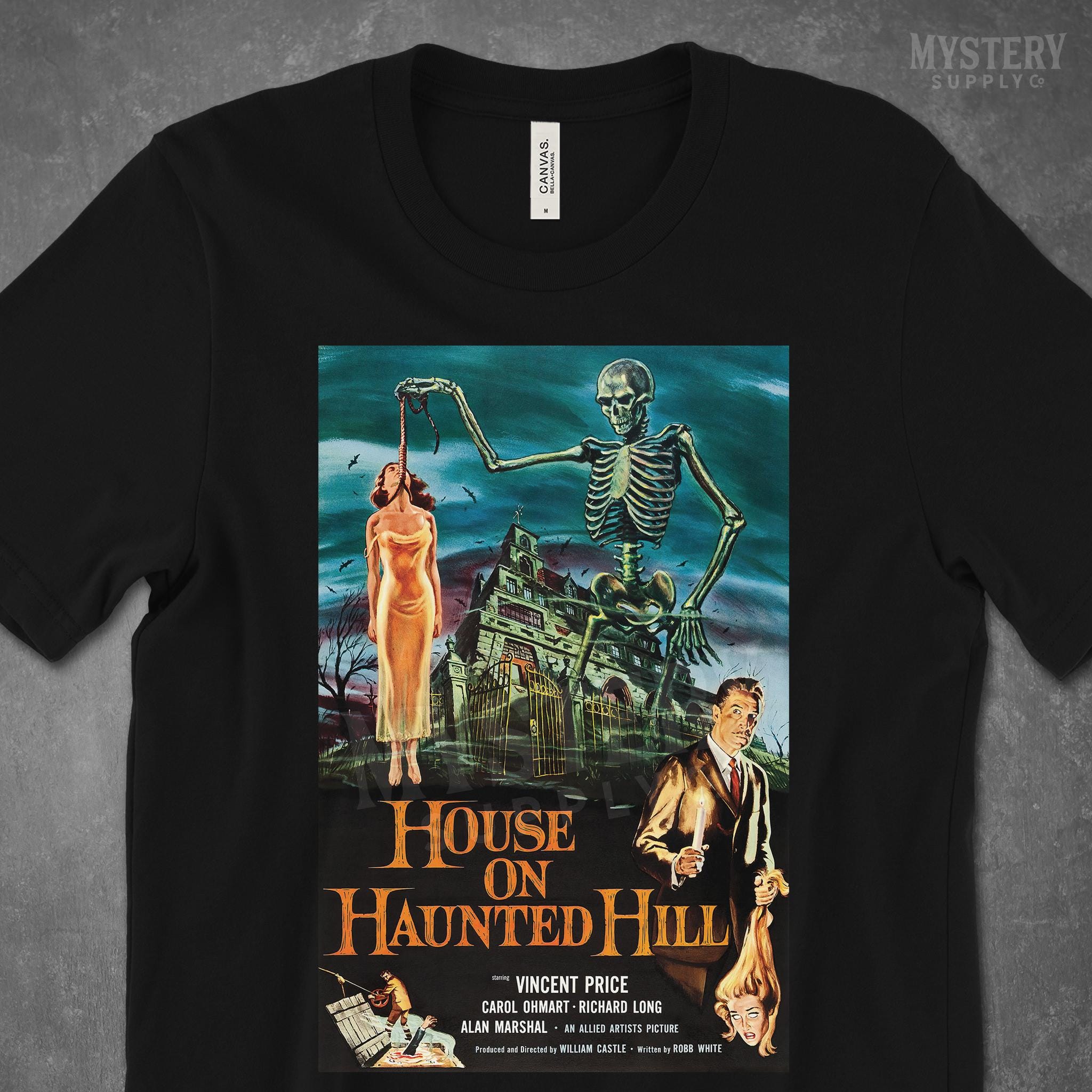 House on Haunted Hill 1959 Horror Movie Men