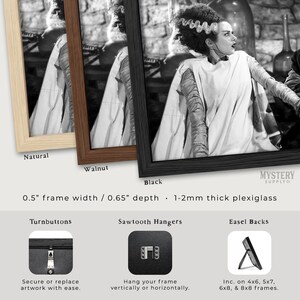 Bride of Frankenstein Couple 1935 Vintage Monster Movie Photo Poster ...