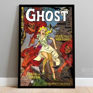 Ghost #4 Vintage Horror Comic Book Art Poster / Wall Decor Art Print #6