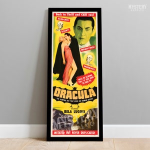 Dracula 1951 Vintage Horror Vampire Monster Movie Poster / Wall Decor Art Print #77