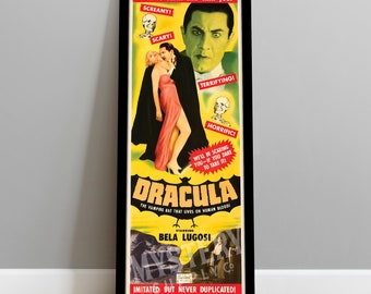 Dracula 1951 Vintage Horror Vampire Monster Movie Poster / Wall Decor Art Print #77