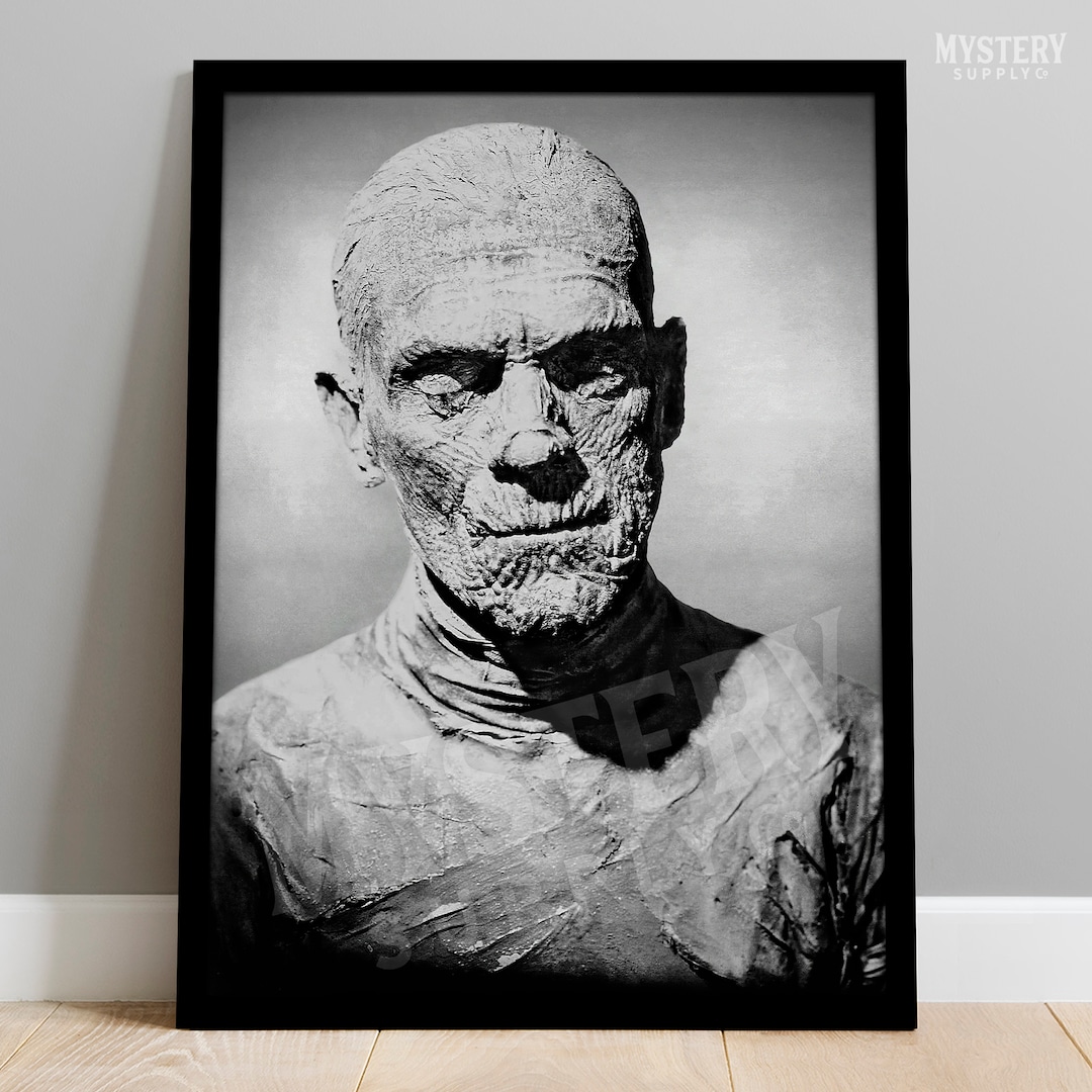 The Mummy 1932 Vintage Horror Movie Boris Karloff Monster