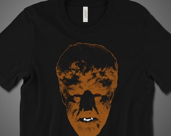 Wolf Man Horror Monster Werewolf Men's Women's Unisex T-Shirt / Horror Tshirt / Halloween Gift / Halloween Shirt / Horror Gift