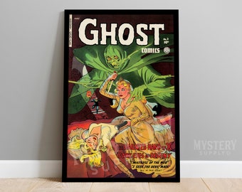 Ghost #3 Vintage Horror Comic Book Art Poster / Wall Decor Art Print #22