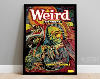 Weird Horrors #7 Vintage Horror Comic Book Art Poster / Wall Decor Art Print #24