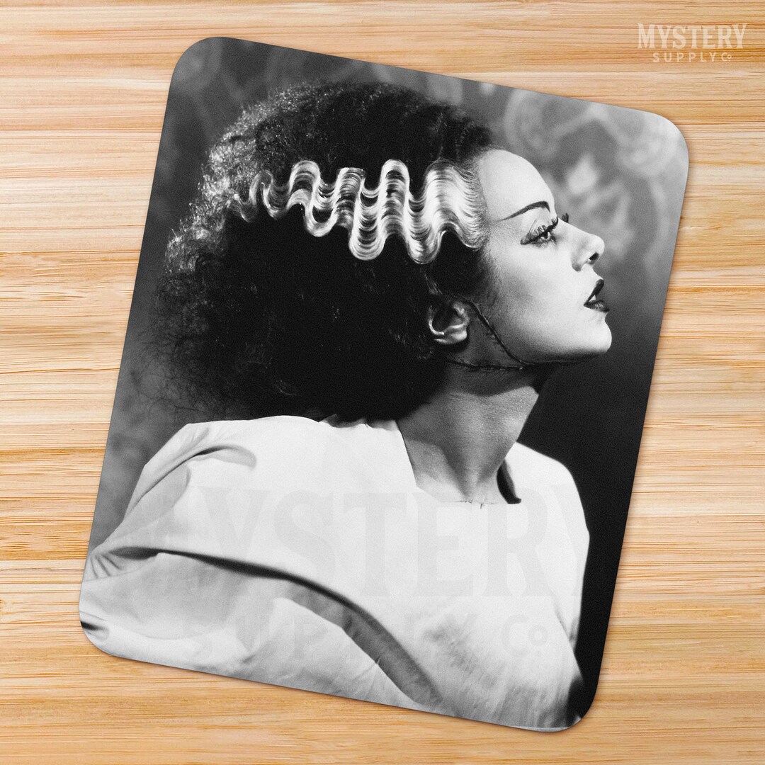 Bride of Frankenstein 1935 Horror Movie Monster Photo Mousepad / Office ...
