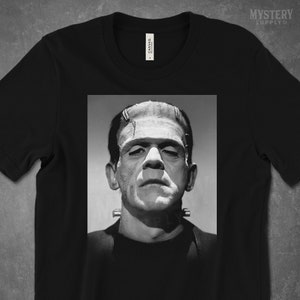 Frankenstein 1931 Vintage Horror Movie Monster Photo Men&#39;s Women&#39;s Unisex T-shirt / Halloween Shirt / Horror Tshirt / Boris Karloff